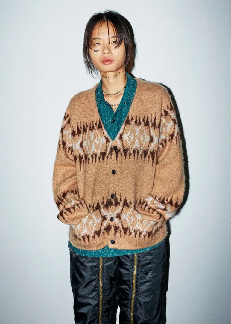 Supeme Abstract Stripe Cardigan Sサイズ