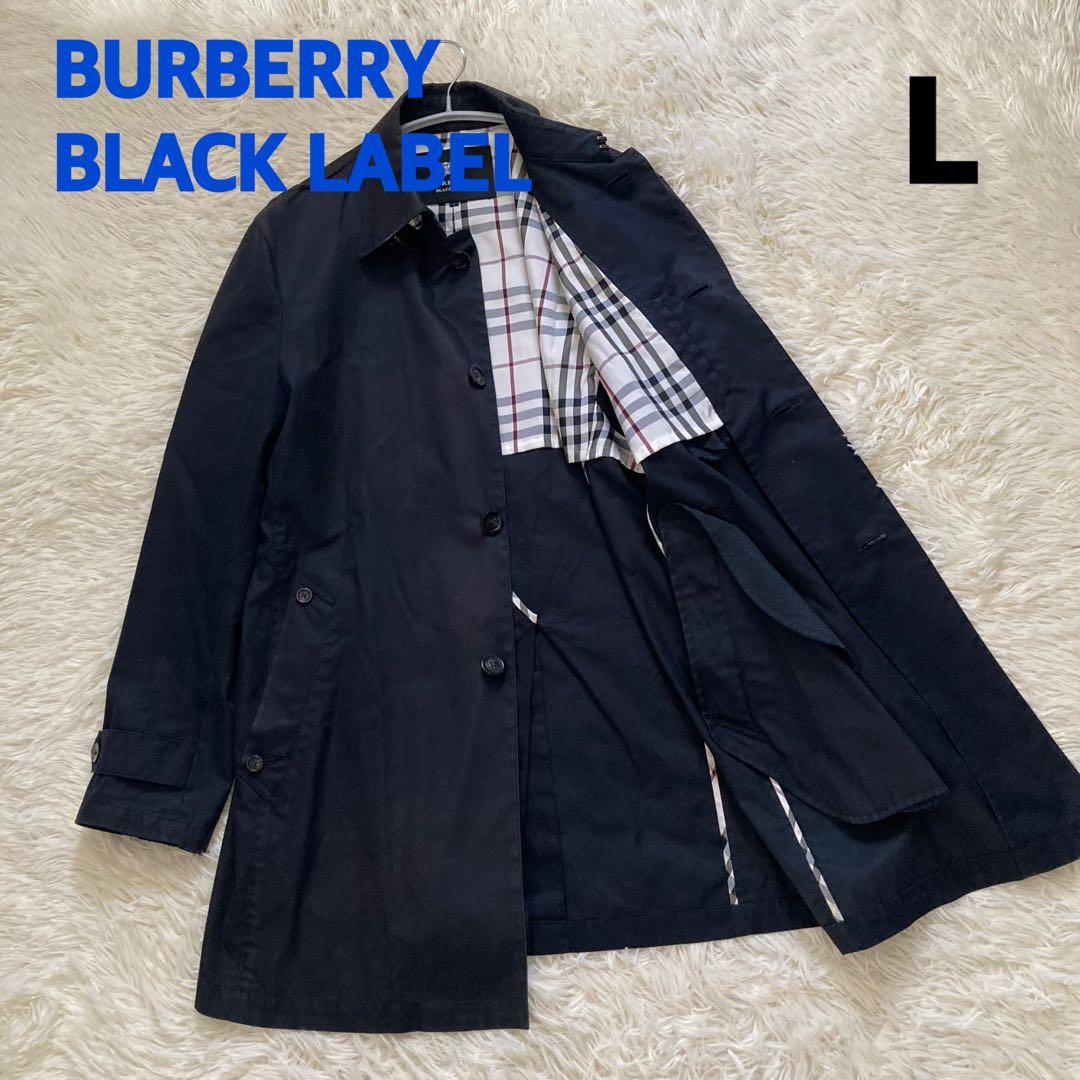 BURBERRY BLACK LABEL トレンチコート L ブラック