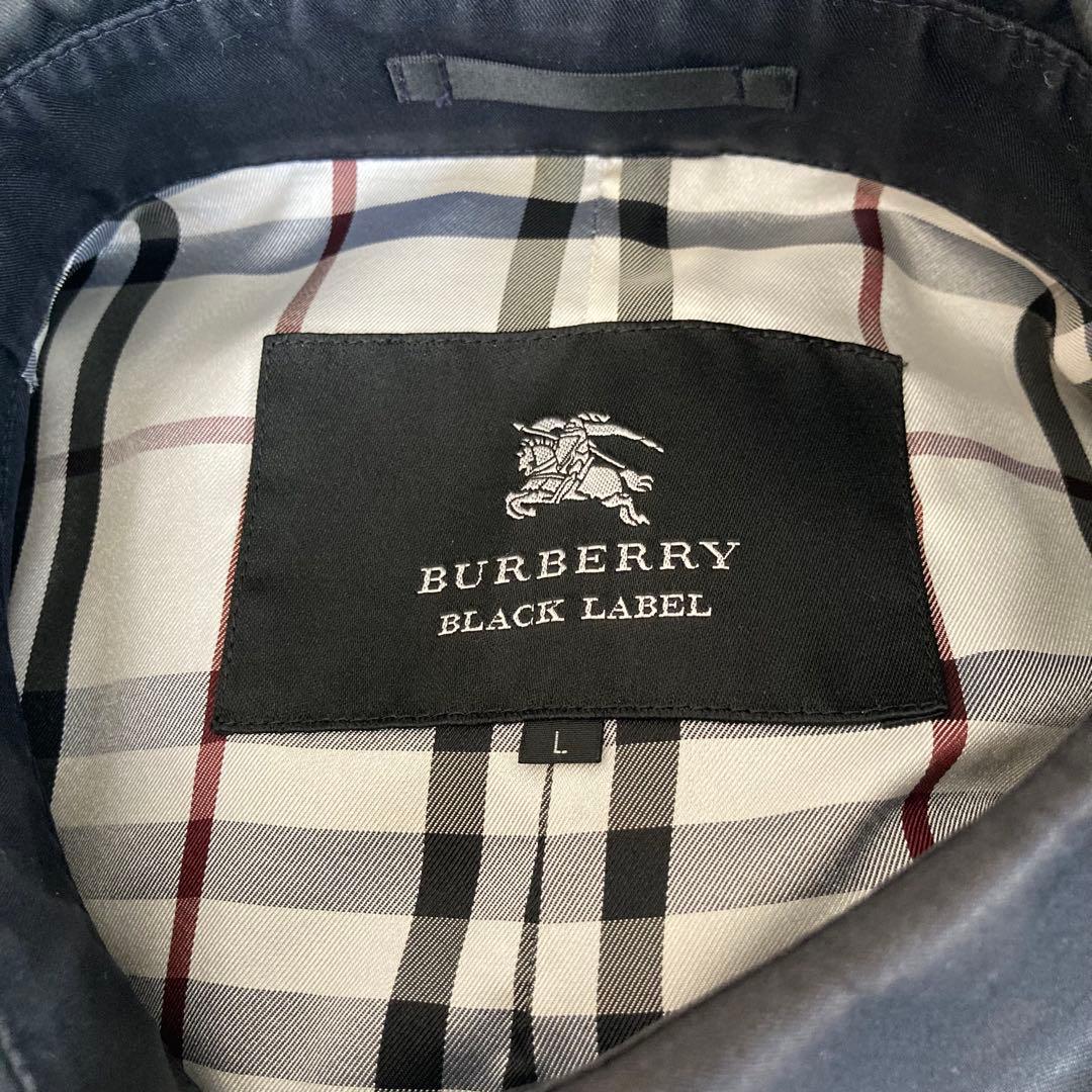 BURBERRY BLACK LABEL トレンチコート L ブラック