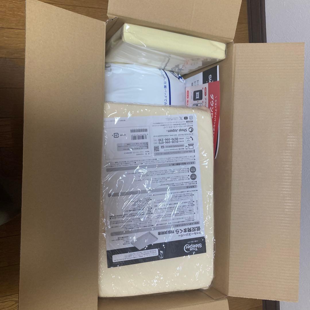 【新品未使用】トゥルースリーパー　プレミアム　シングル　カバー＋枕付き