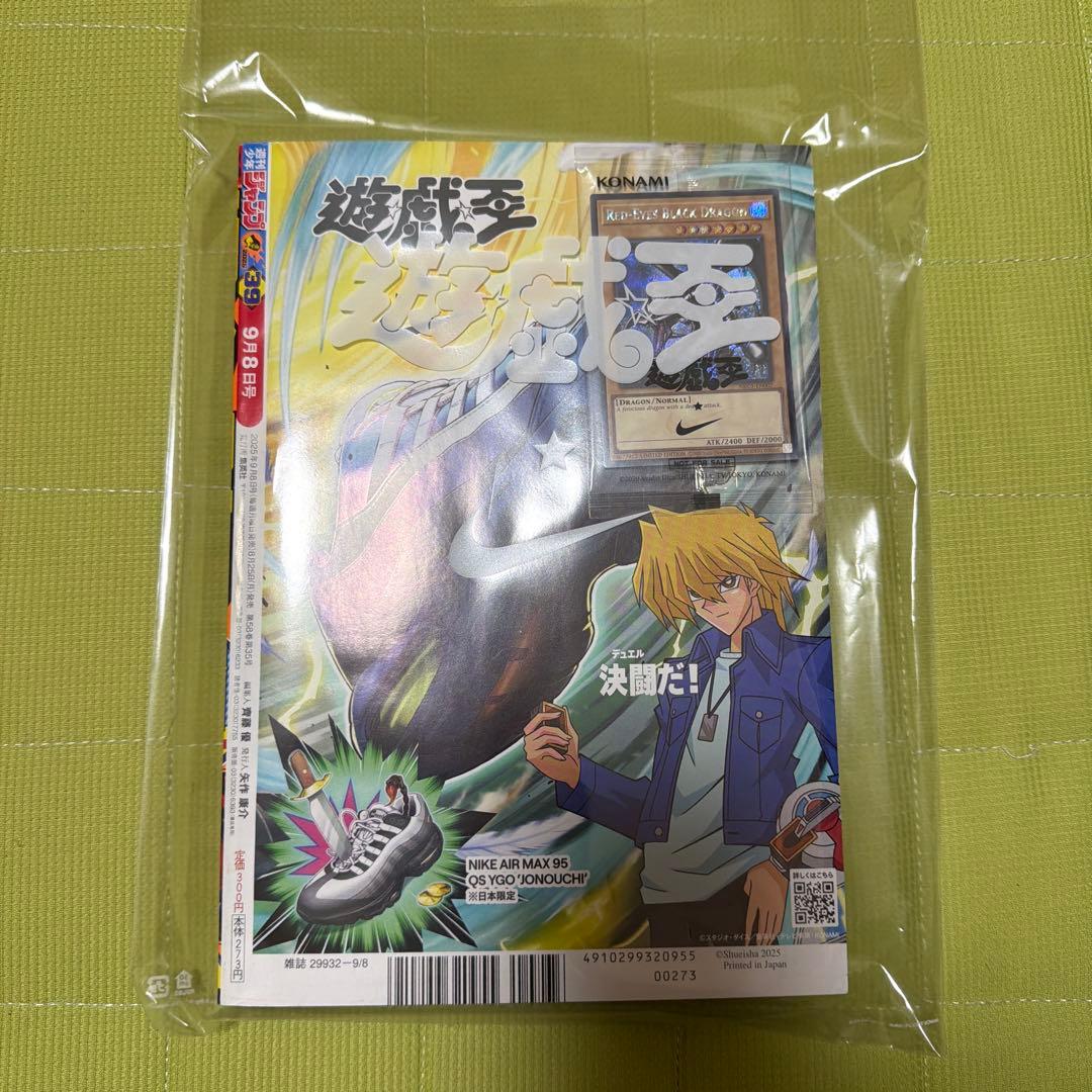 遊戯王 レッドアイズ エアマックス95 ジャンプ