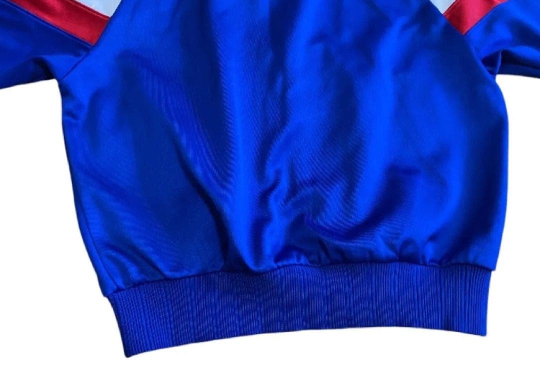 90s アディダス トレフォイル ジャージ トリコロール　上下セット