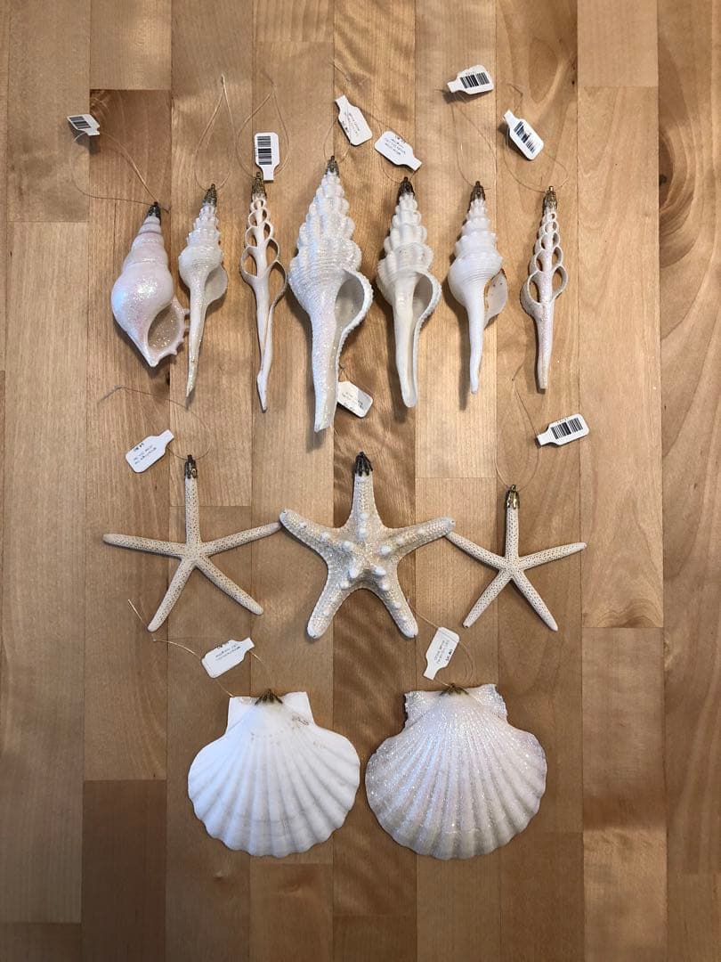 クリスマス オーナメント シェル ハワイ ロンハーマン wtw zara