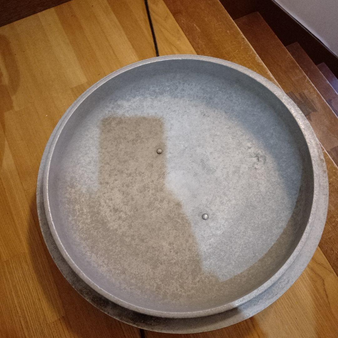 アルミ製寸胴鍋　大容量　シルバー