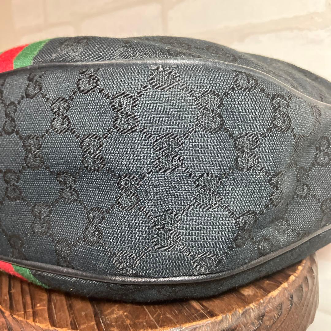 オールドグッチ シェリーライン 男女兼用 ショルダーバッグ メッセンジャー　美品