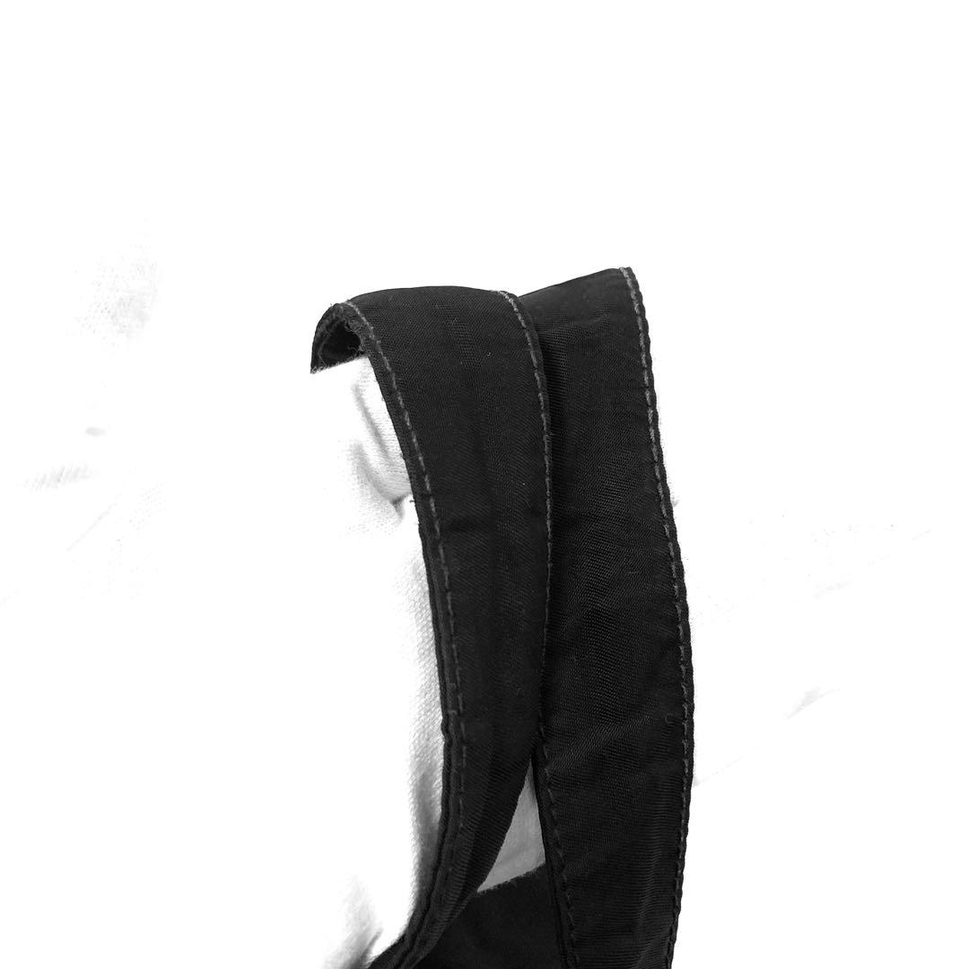 良品　PRADA プラダ　トートバッグ　ナイロン　ハンドバッグ　黒　ブラック