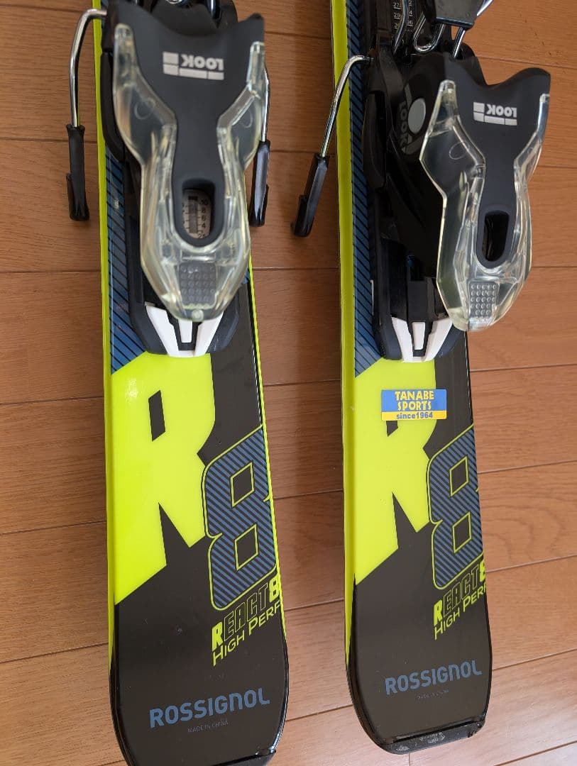 ショートスキー　板の長さ123cm