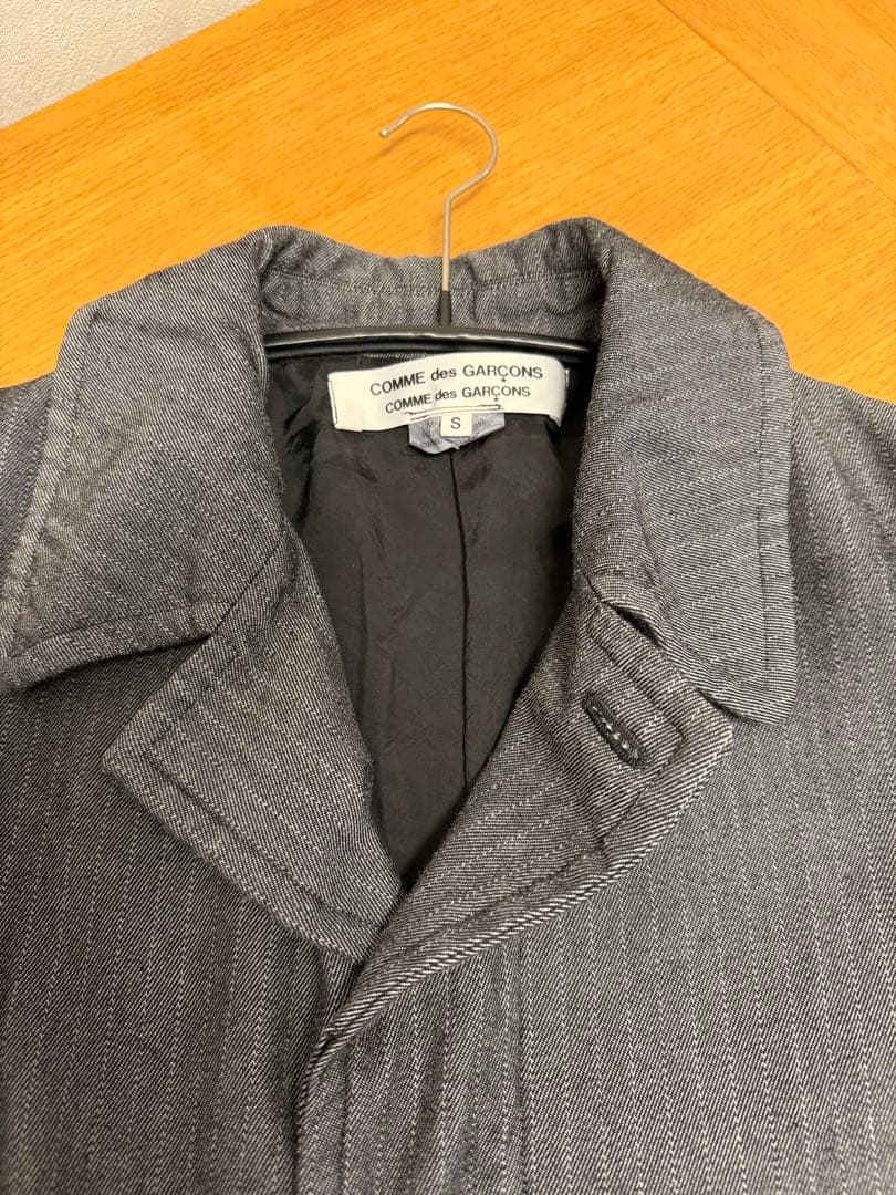 K*A様 コムデギャルソンコムデギャルソン コムコム　ロングコート S グレー