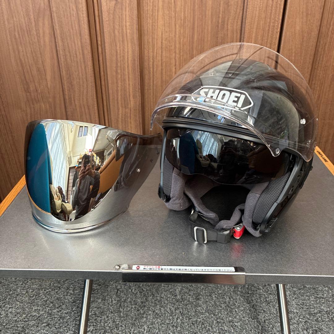 SHOE「J-Cruise」Mサイズ57cm 別売り純正ミラーシールドセット