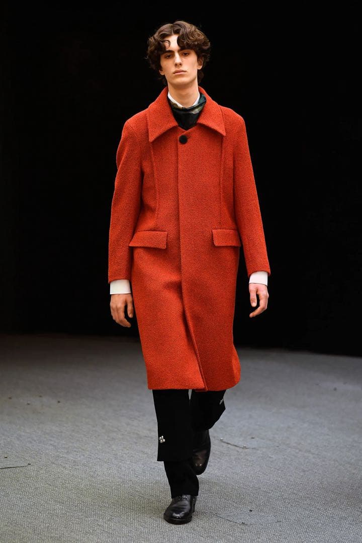 ジャケット・アウター NAMACHEKO 21aw WALFANG PIN TUCK COAT XS