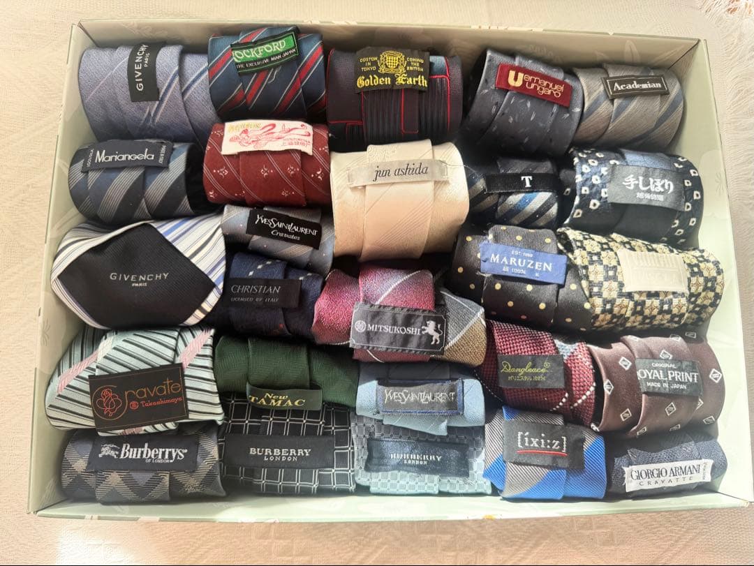 ネクタイまとめ売り 133本 ネクタイ まとめ ブランド メンズ