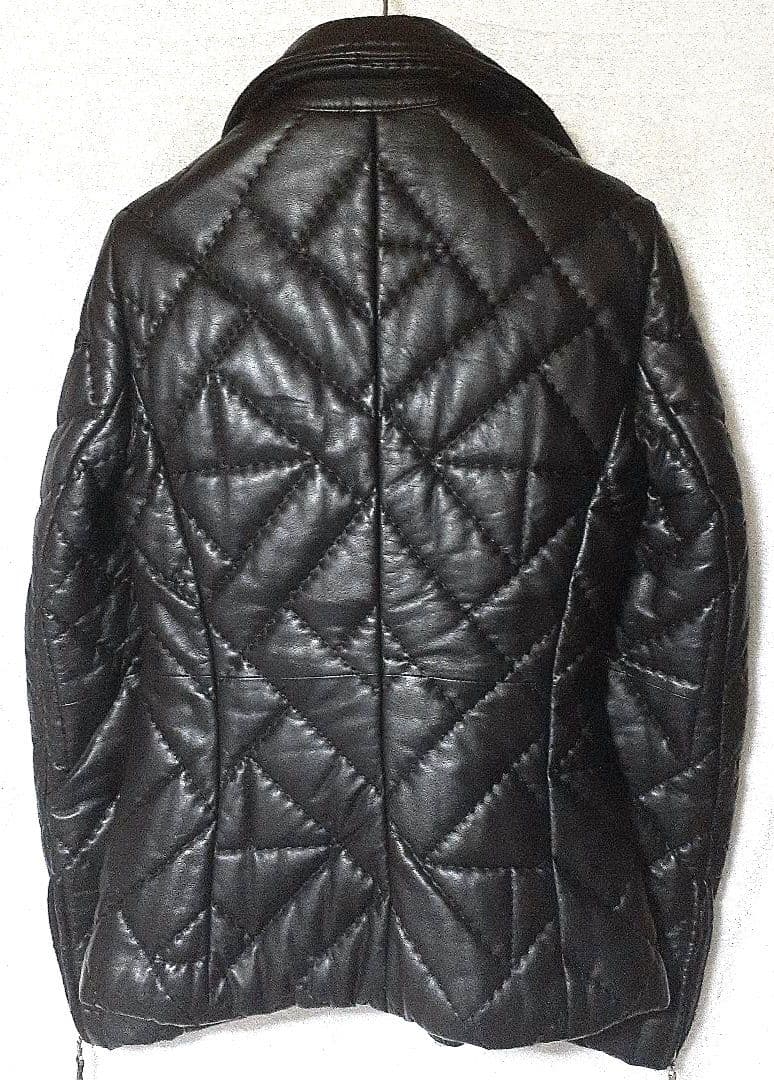 ジャンフランコフェレ、ヴィンテージシープスキンキルティングジャケットサイズ40
