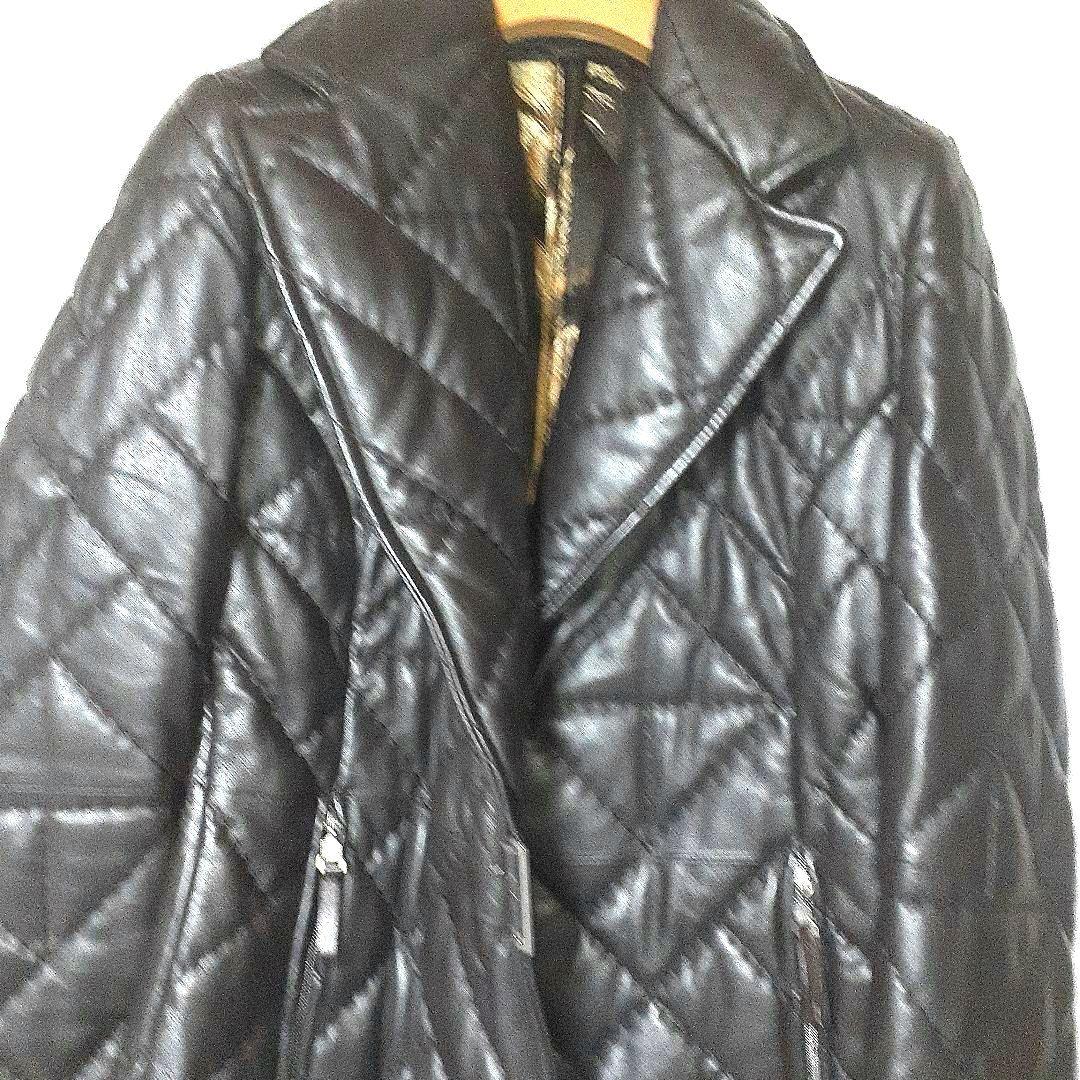 ジャンフランコフェレ、ヴィンテージシープスキンキルティングジャケットサイズ40