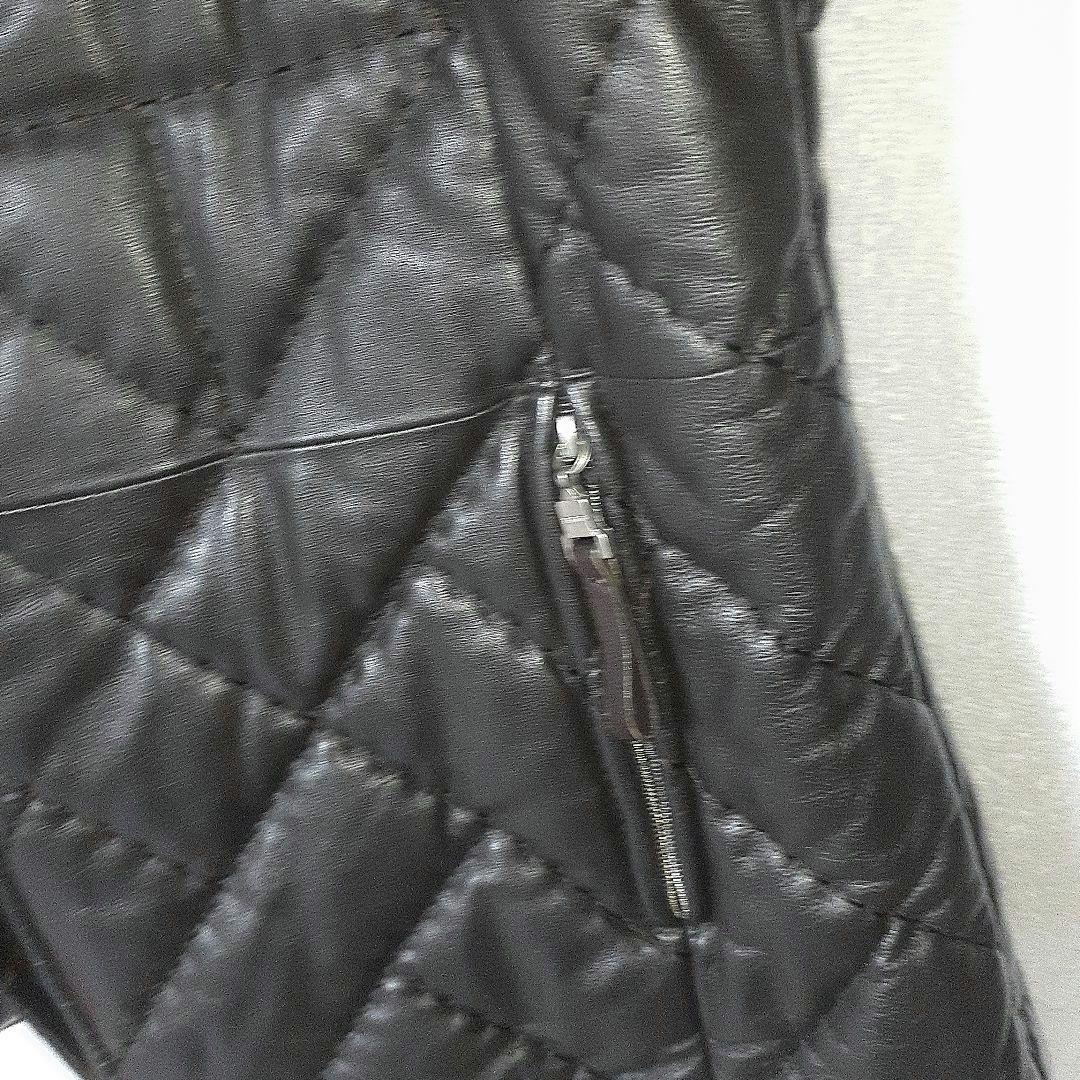 ジャンフランコフェレ、ヴィンテージシープスキンキルティングジャケットサイズ40