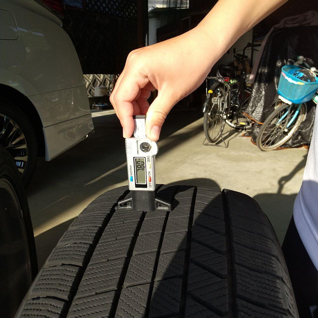 アルファード30系純正ホイール 18インチブリザックスタッドレスタイヤ 4本