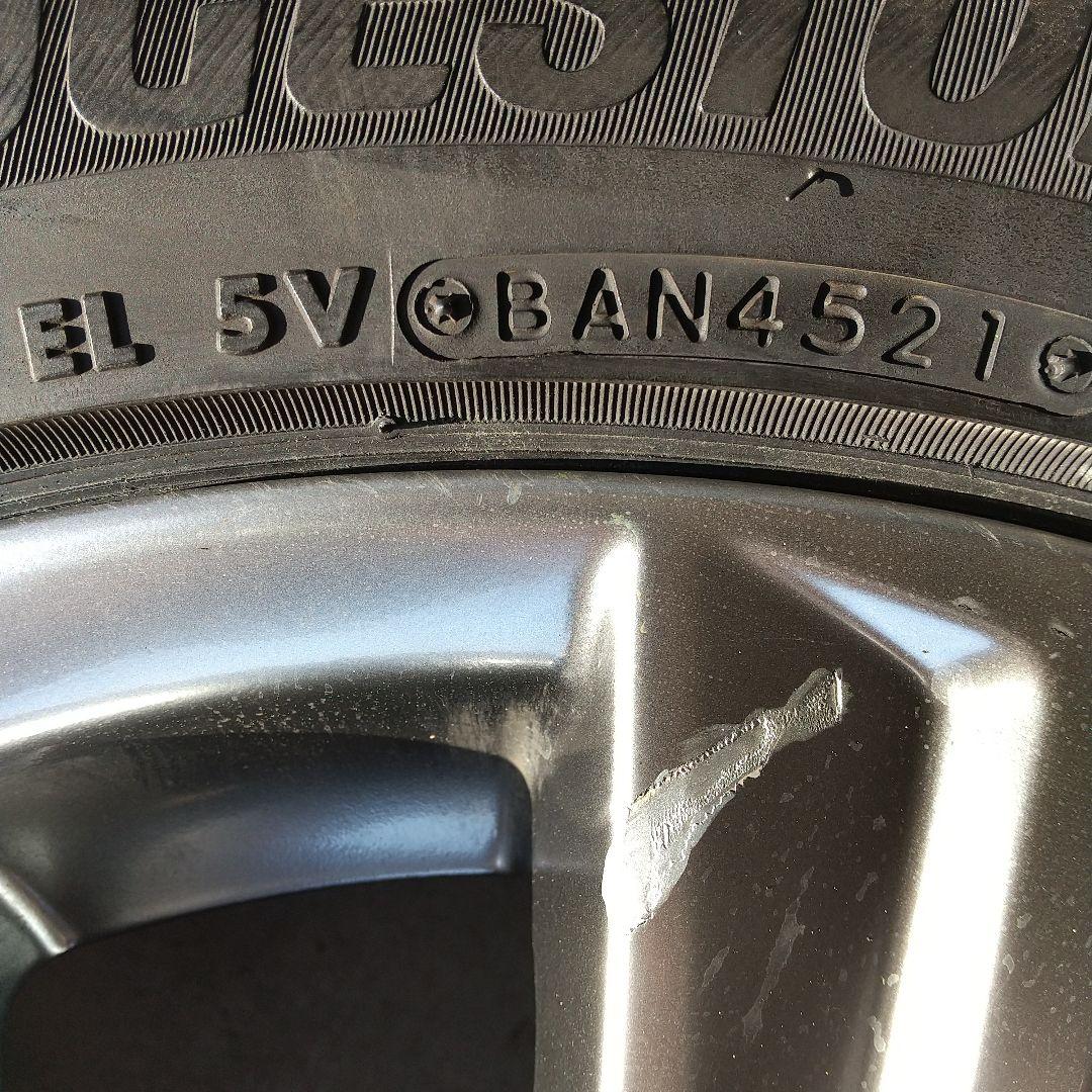 アルファード30系純正ホイール 18インチブリザックスタッドレスタイヤ 4本