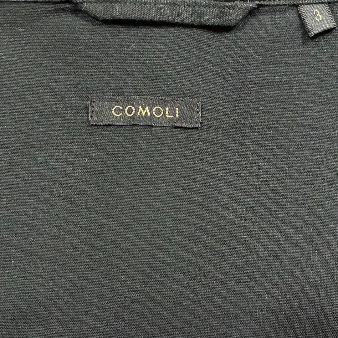 試着のみ✨ 21ss サイズ3 ベタシャン CPOシャツ　コモリ 黒