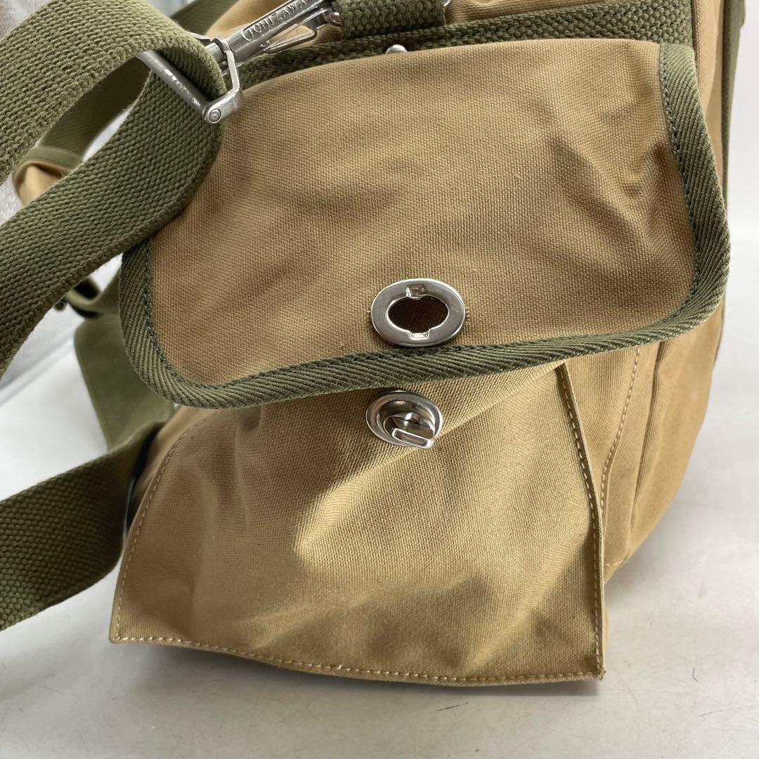 BN4452□一澤帆布 ボストンバッグ ショルダーバッグ 2way レア