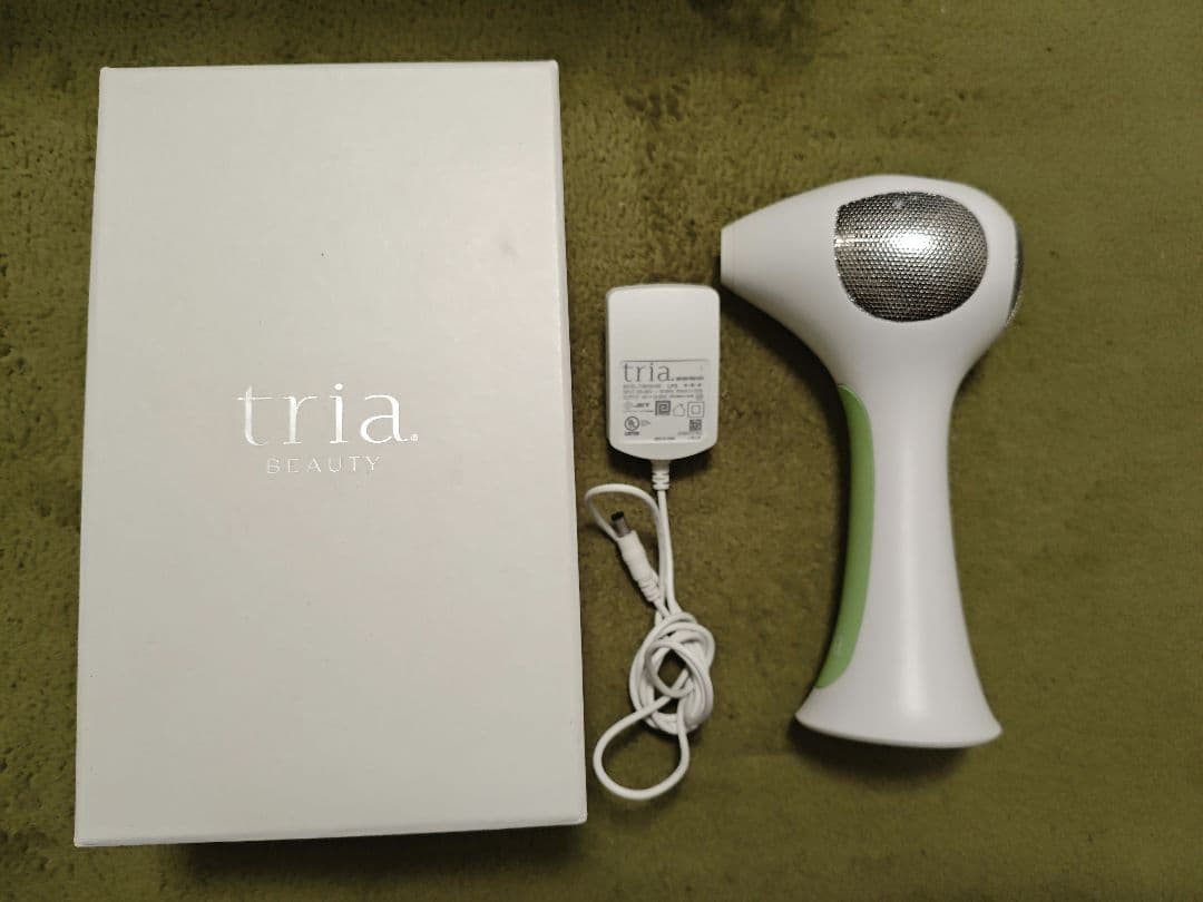 【最新モデル】 美品 トリアTria 脱毛器 LHR4.0 ホワイトグリーン