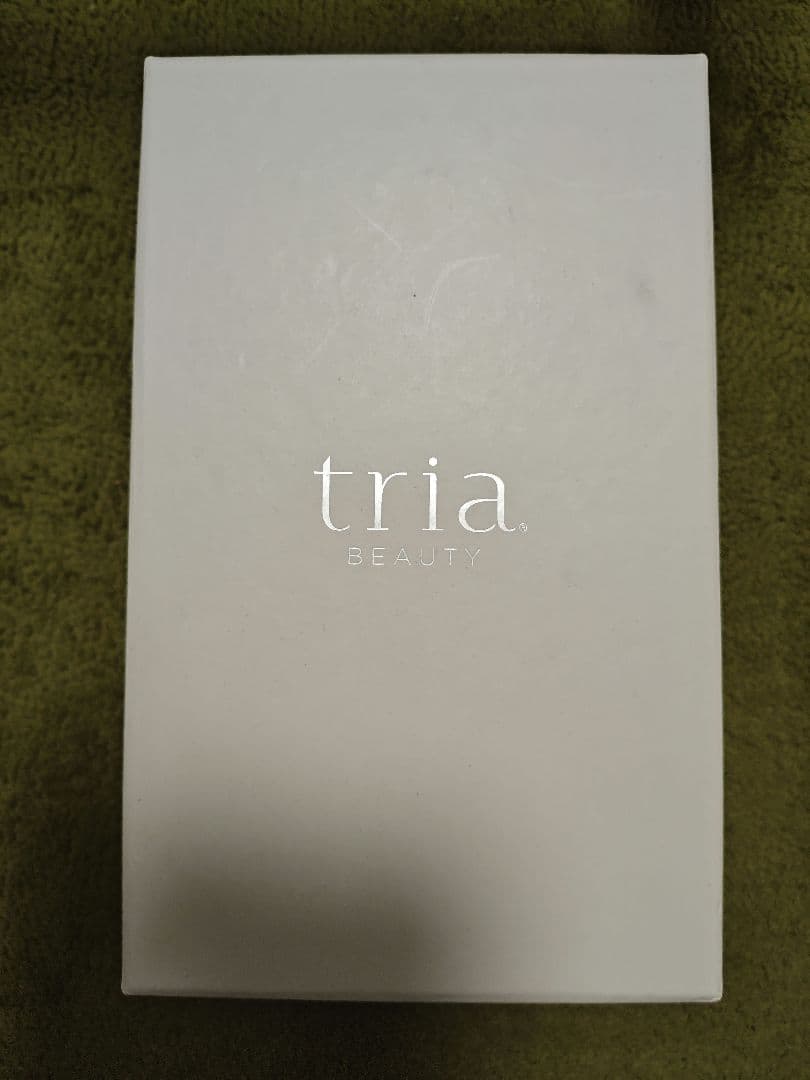 【最新モデル】 美品 トリアTria 脱毛器 LHR4.0 ホワイトグリーン