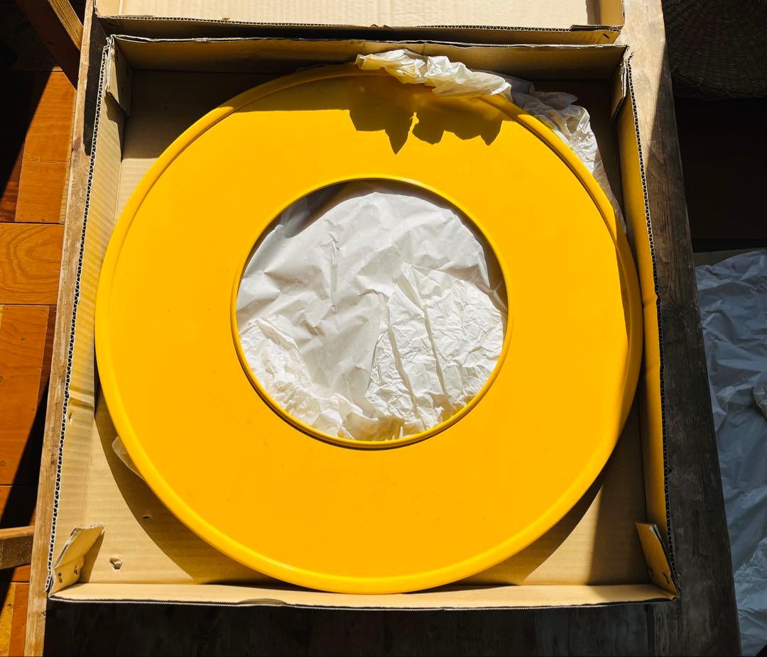 高津製作所 ストーブガード　丸型ストーブガード デラックスタイプ　黄色