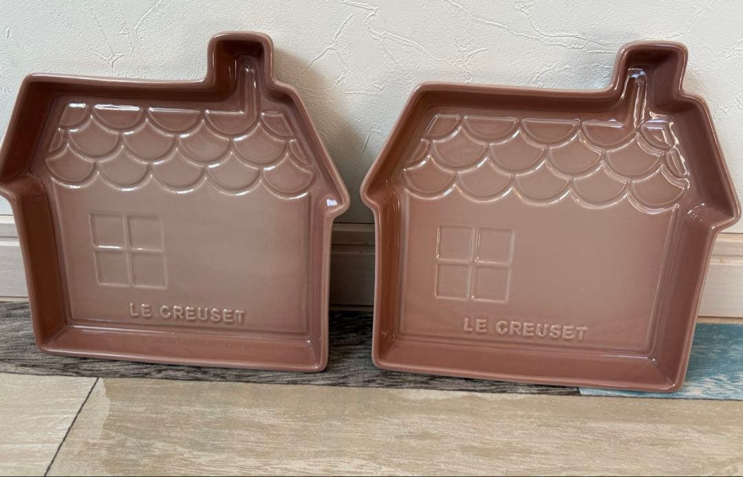 ル・クルーゼ　 デザートプレート『ハウス』 カプチーノ2枚 ⭐︎レア⭐︎