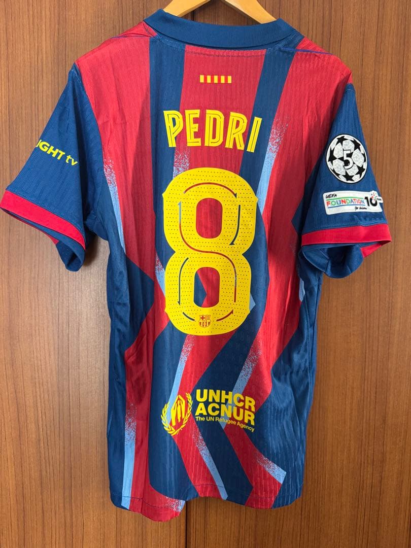 【未使用】FCバルセロナ PEDRI 8 シャツ ペドリ