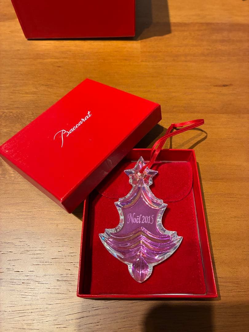 Baccarat Noël 2015 クリスマスオーナメント