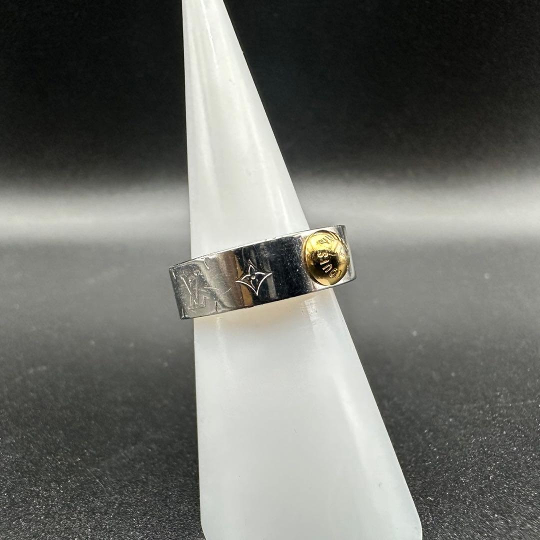 美品✨　ルイヴィトン　リング　指輪　M00216　ロゴ　刻印　1340