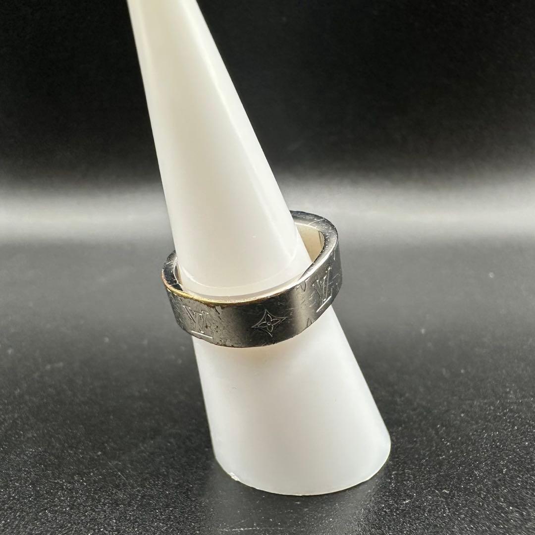 美品✨　ルイヴィトン　リング　指輪　M00216　ロゴ　刻印　1340