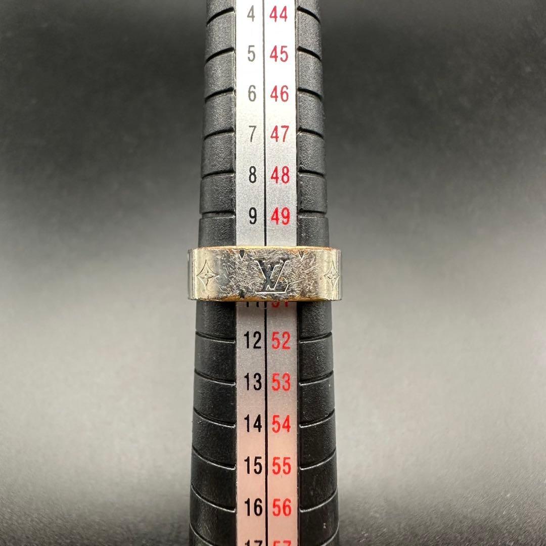 美品✨　ルイヴィトン　リング　指輪　M00216　ロゴ　刻印　1340