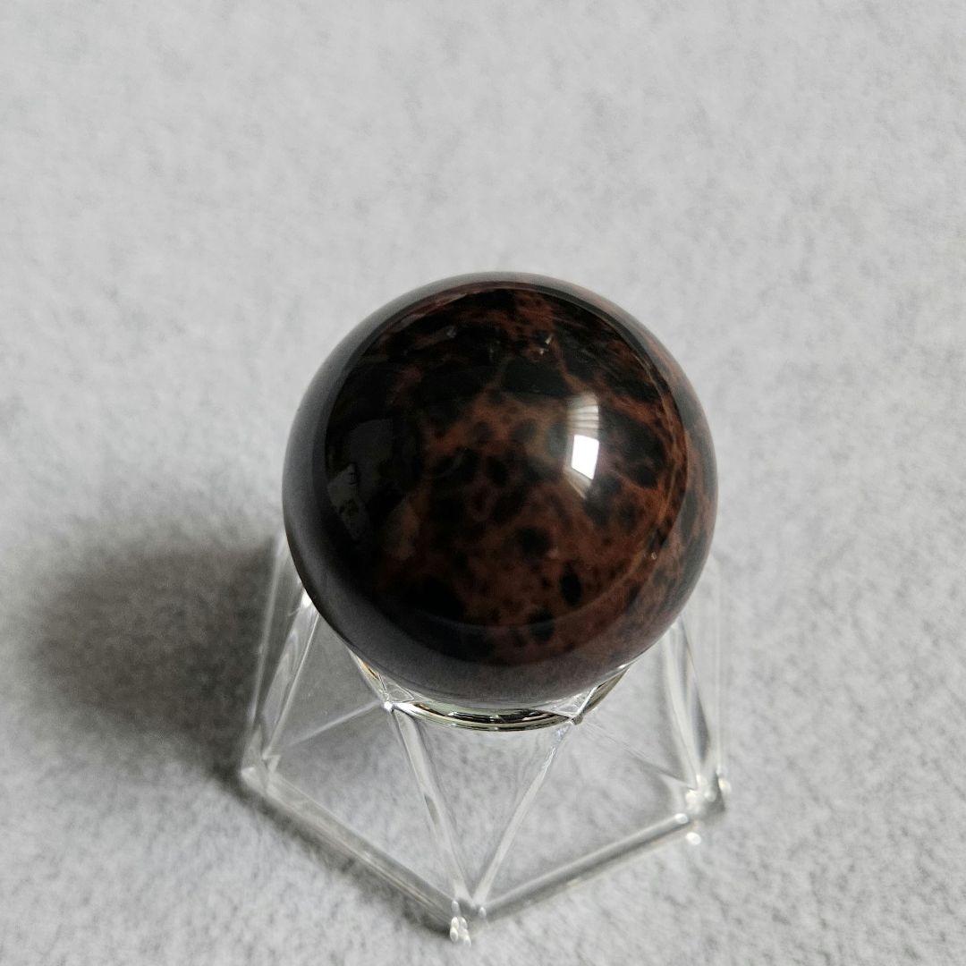 十勝石 オブシディアン 27.9mm スフィア 北海道産