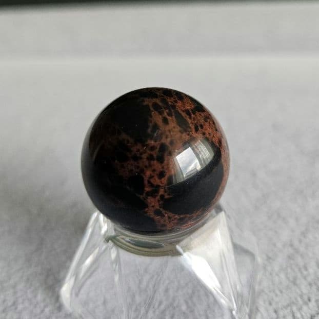 十勝石 オブシディアン 27.9mm スフィア 北海道産