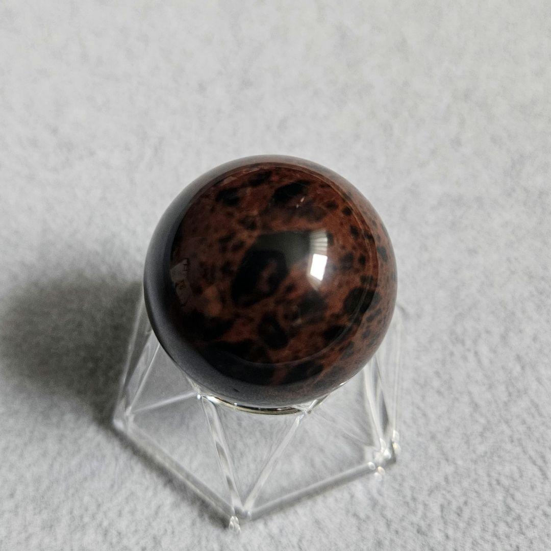 十勝石 オブシディアン 27.9mm スフィア 北海道産