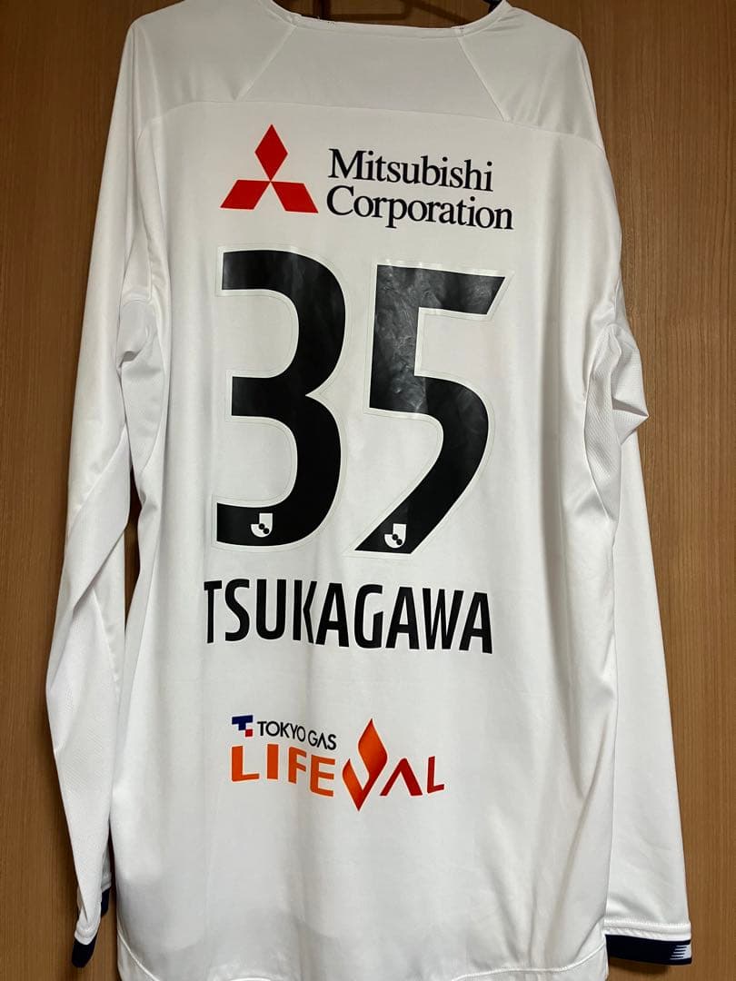 FC東京 2022年 2nd長袖ユニフォーム 2XL(#35 塚川孝輝)