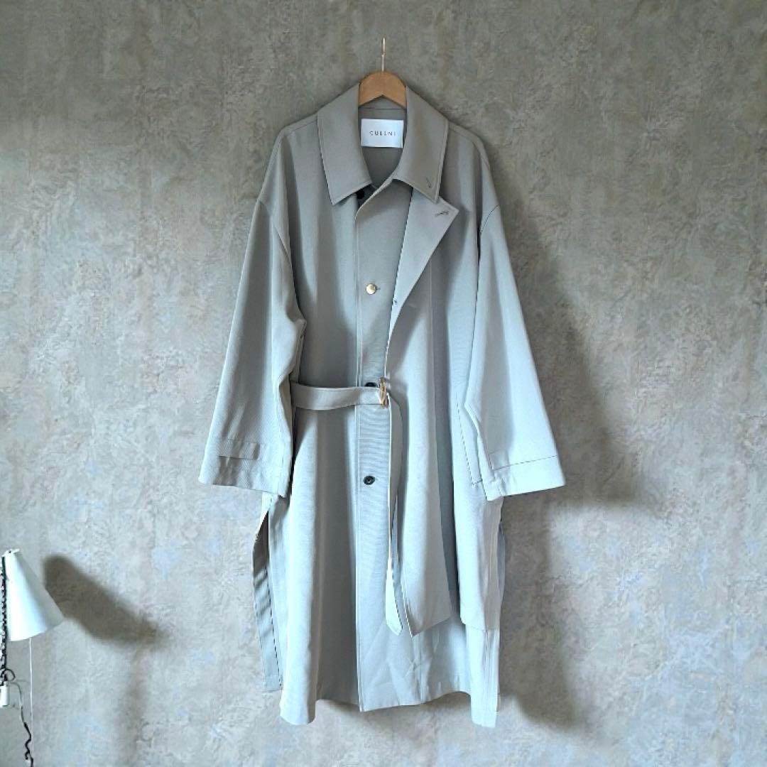 新品 CULLNI レイヤード タイ ロッケンコート ユニセックス 2サイズ