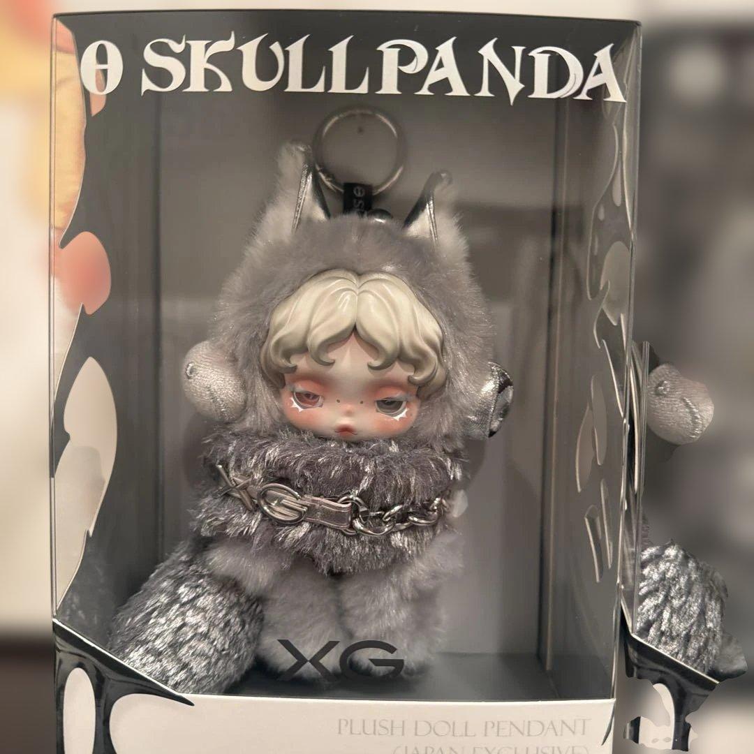 d*3様 【正規品】SKULLPANDA XG コラボ ぬいぐるみペンダントスカ