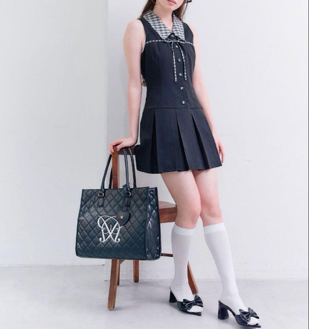 Aimerianejoie キルティング キャリーオントート 推し活バッグ