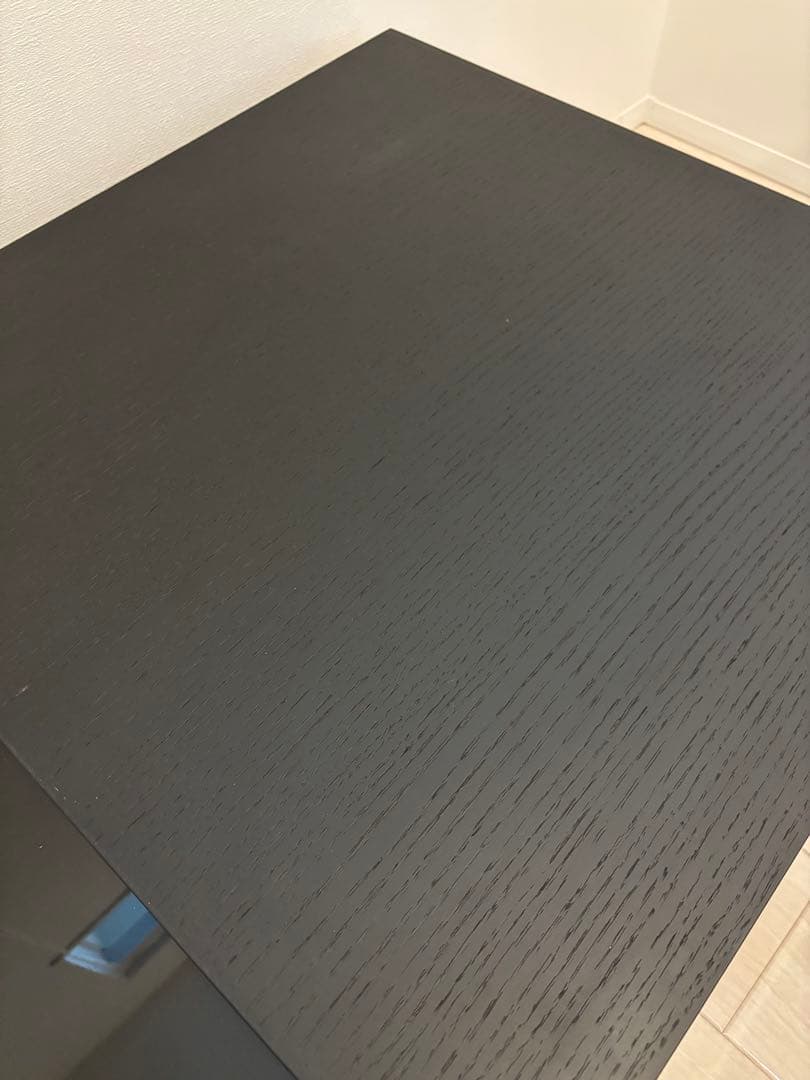 ブラックリビングテーブル
