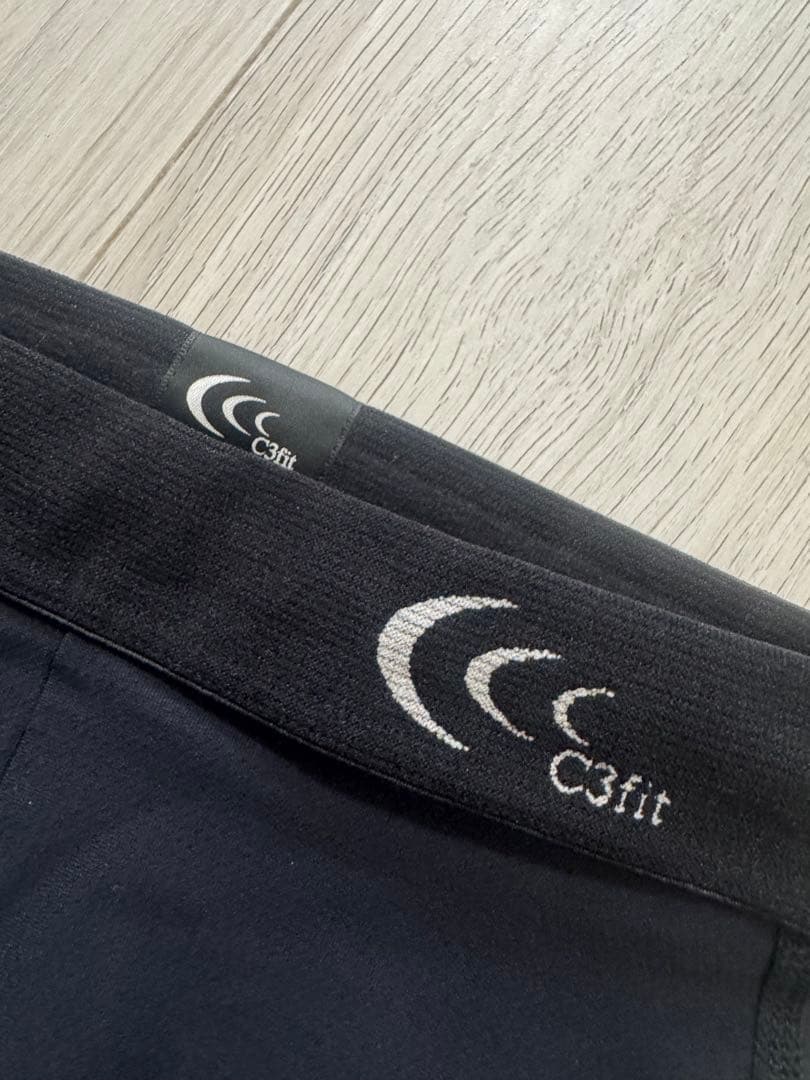 C3fit インパクトエアー　ロングタイツ ランニング　スパッツ