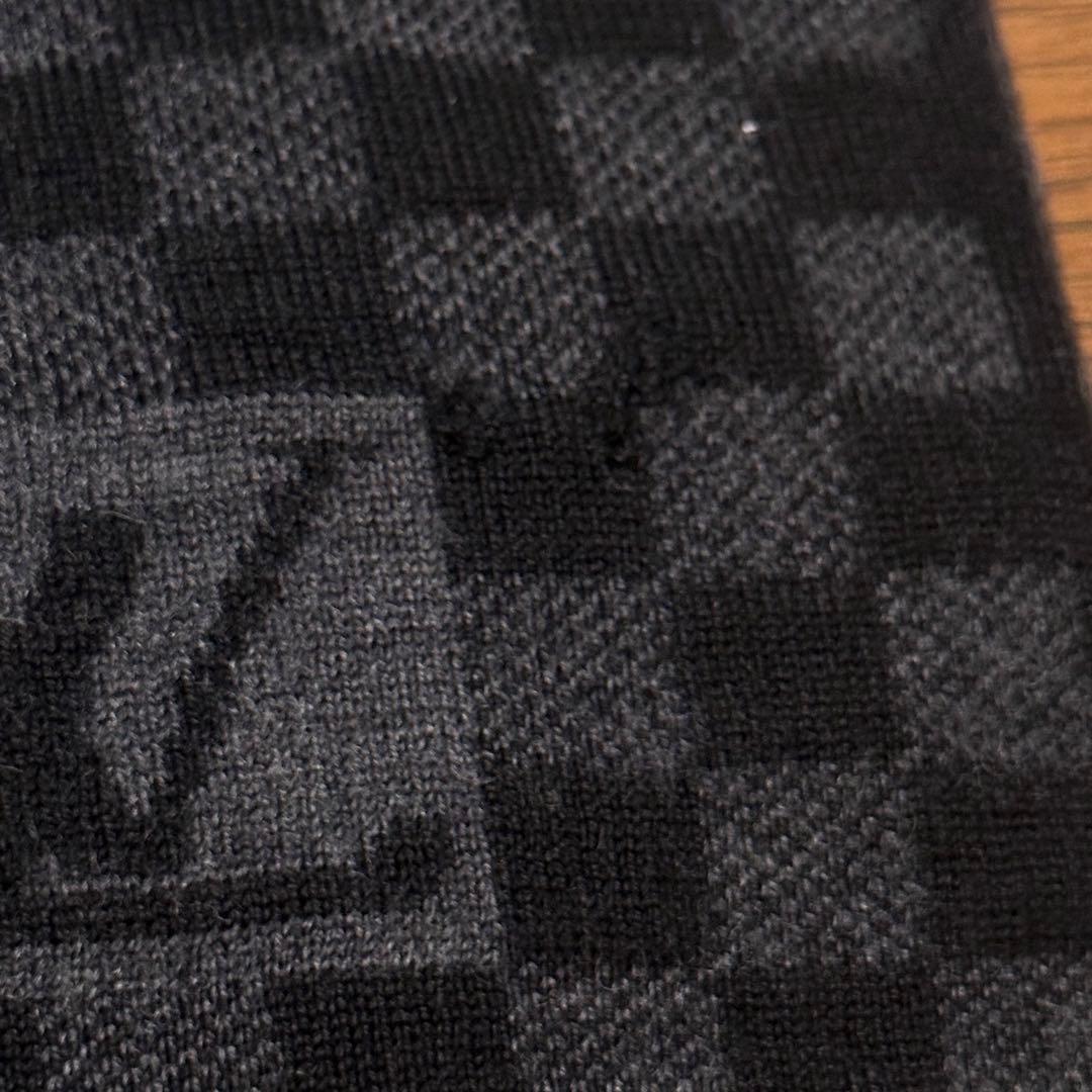 LOUIS VUITTON エシャルプ プティ ダミエ グラフィット LVロゴ
