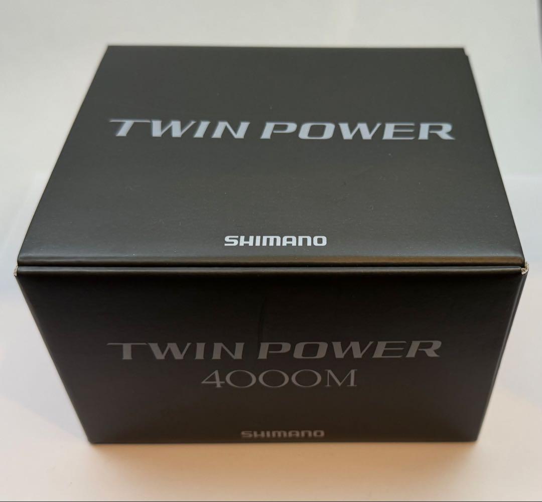 シマノ 24ツインパワー 4000M 新品PEライン付き
