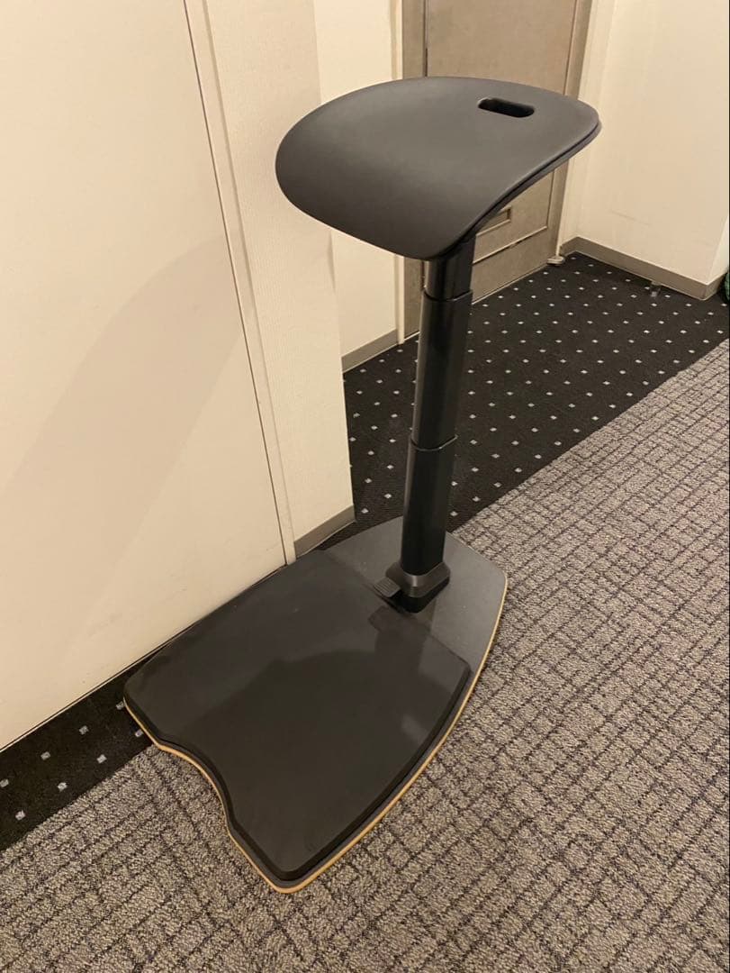 サンワダイレクト　スタンディングチェア　昇降チェア　キャスター付き