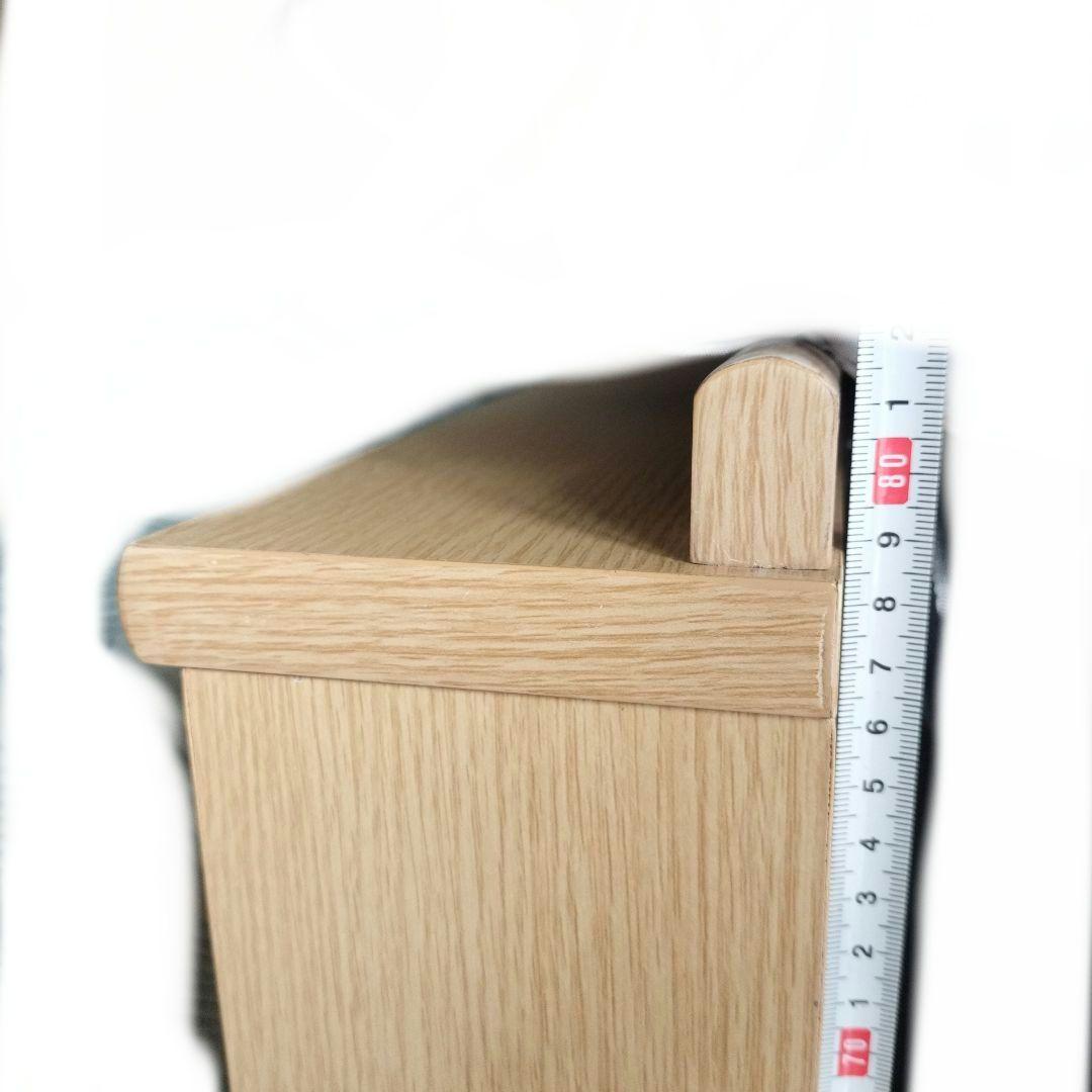 ダブルベッド　収納付き　ナチュラル　照明あり　コンセント付き