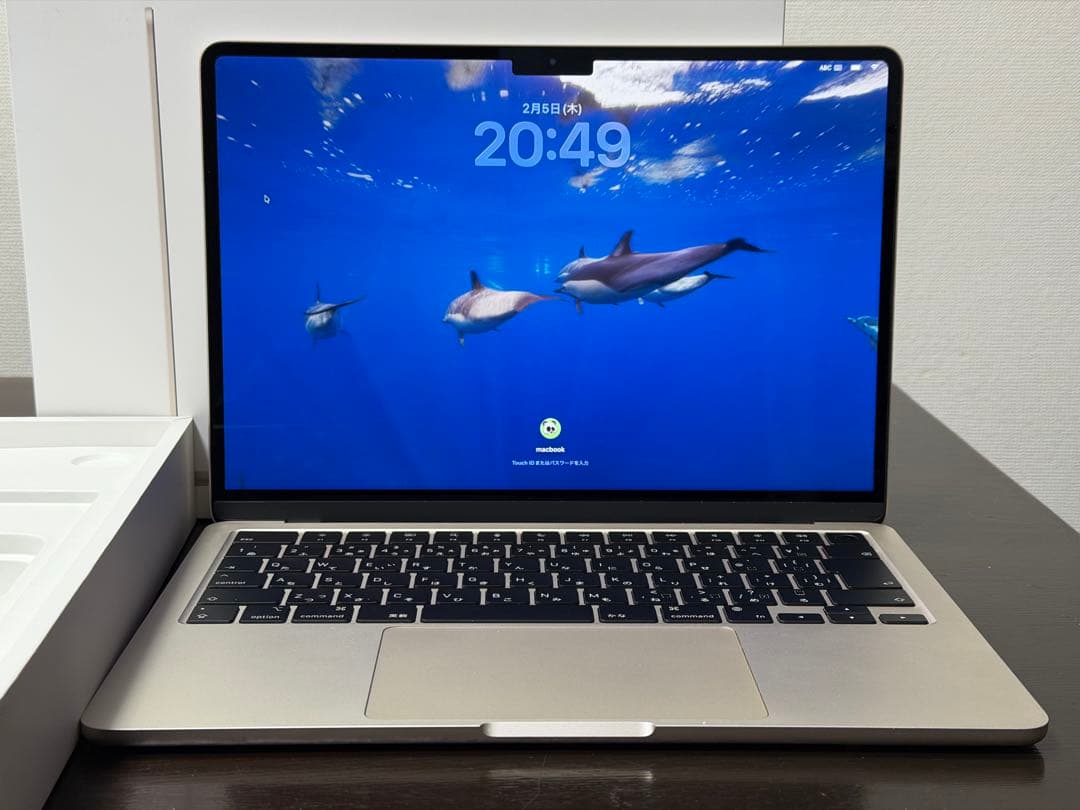 k*m様 MacBook Air M2 512GB 8GB オフィス認証済