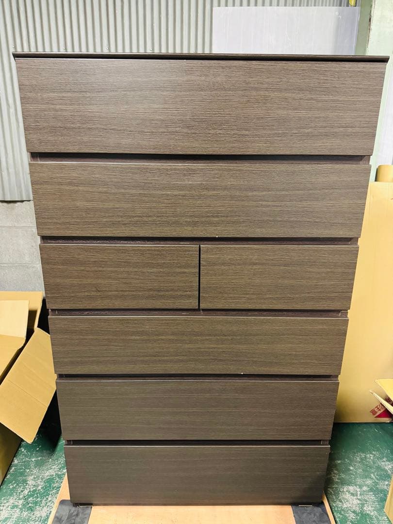 2r9 NITORI ハイチェスト クエス 80-6 6段チェスト