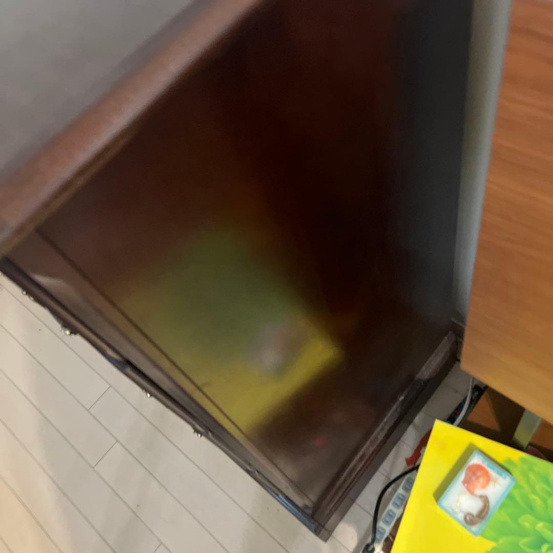 ダークブラウン 木製 タンス チェスト　アンティーク