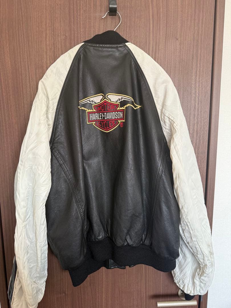 Harley-Davidson 90s ロゴ刺繍ジャケット ヴィンテージ
