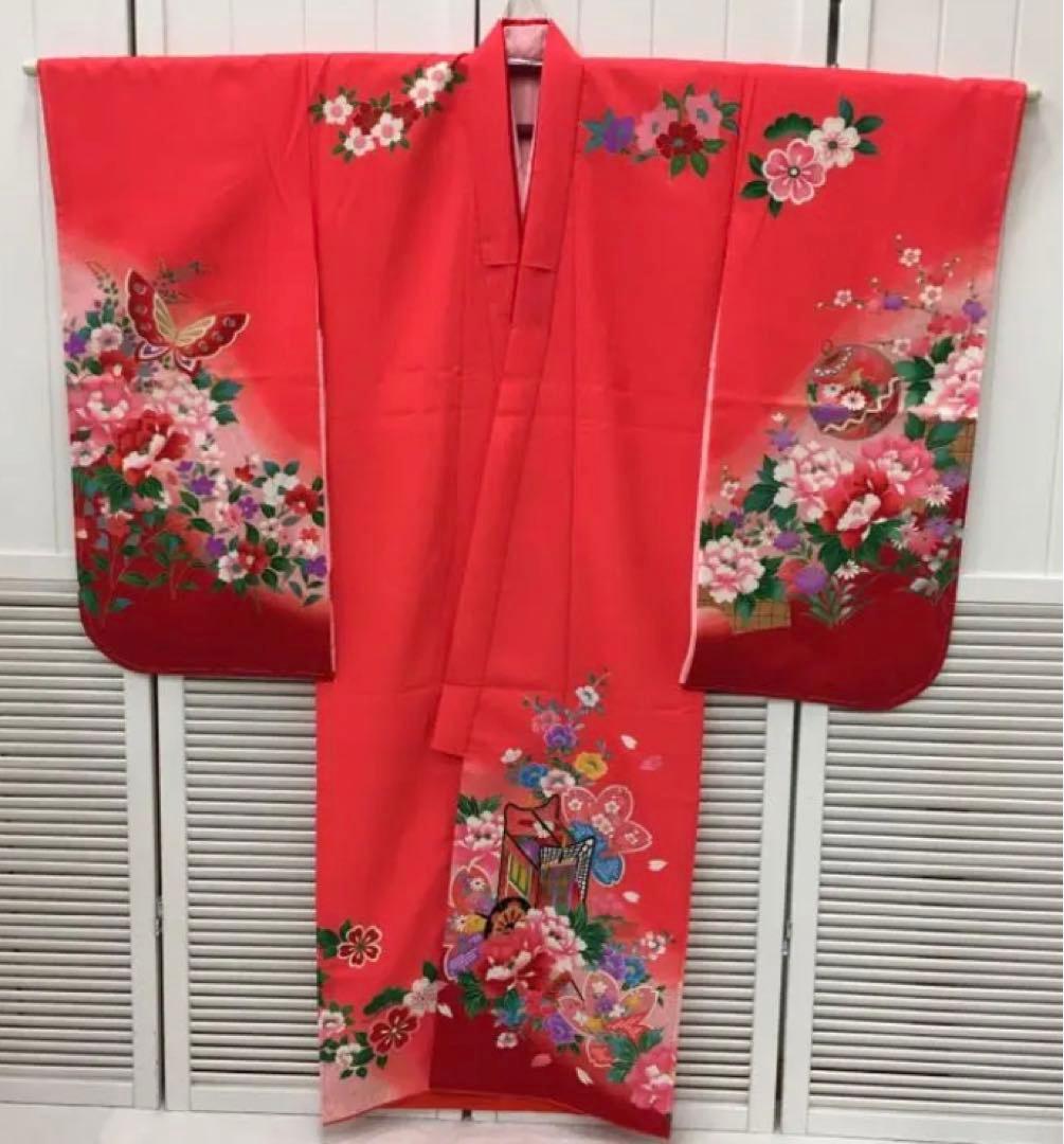 ❪5741❫　♥ 七歳　七五三　女の子　日本製 ♥