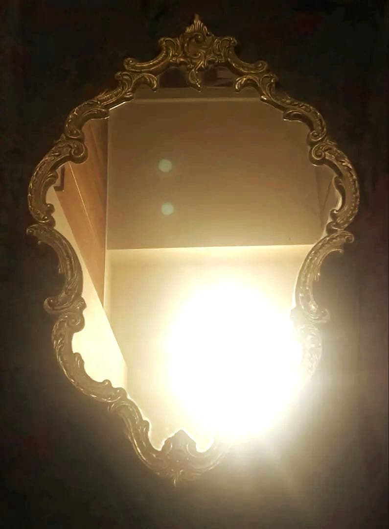 アンティーク鏡　レトロ　ドレッサー